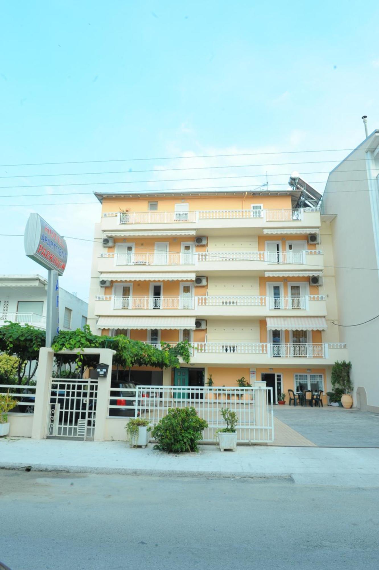 Aparthotel Aris Paralía Exterior foto