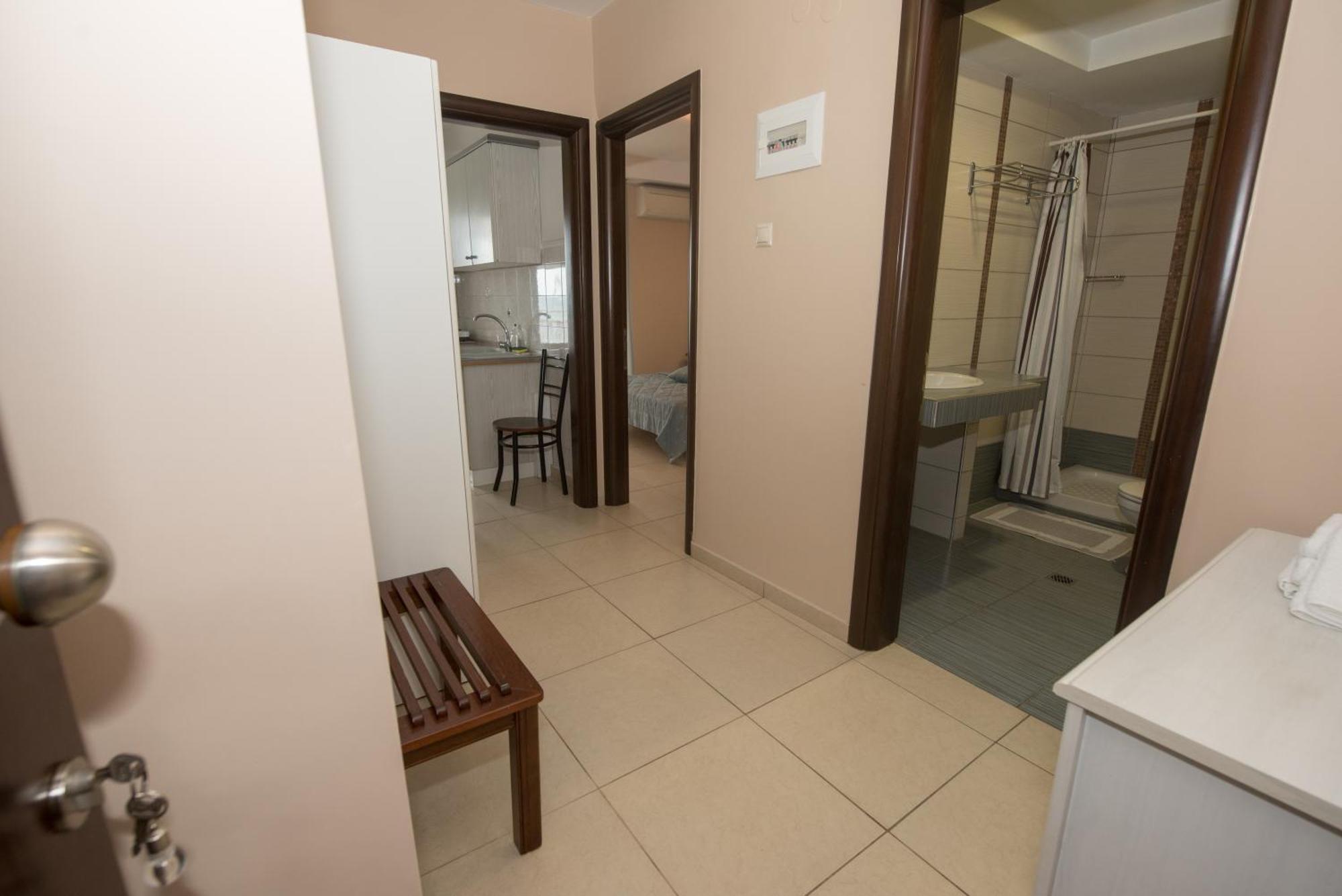 Aparthotel Aris Paralía Exterior foto