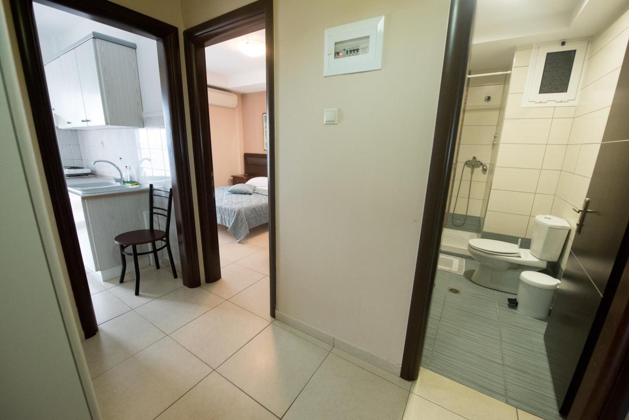 Aparthotel Aris Paralía Exterior foto