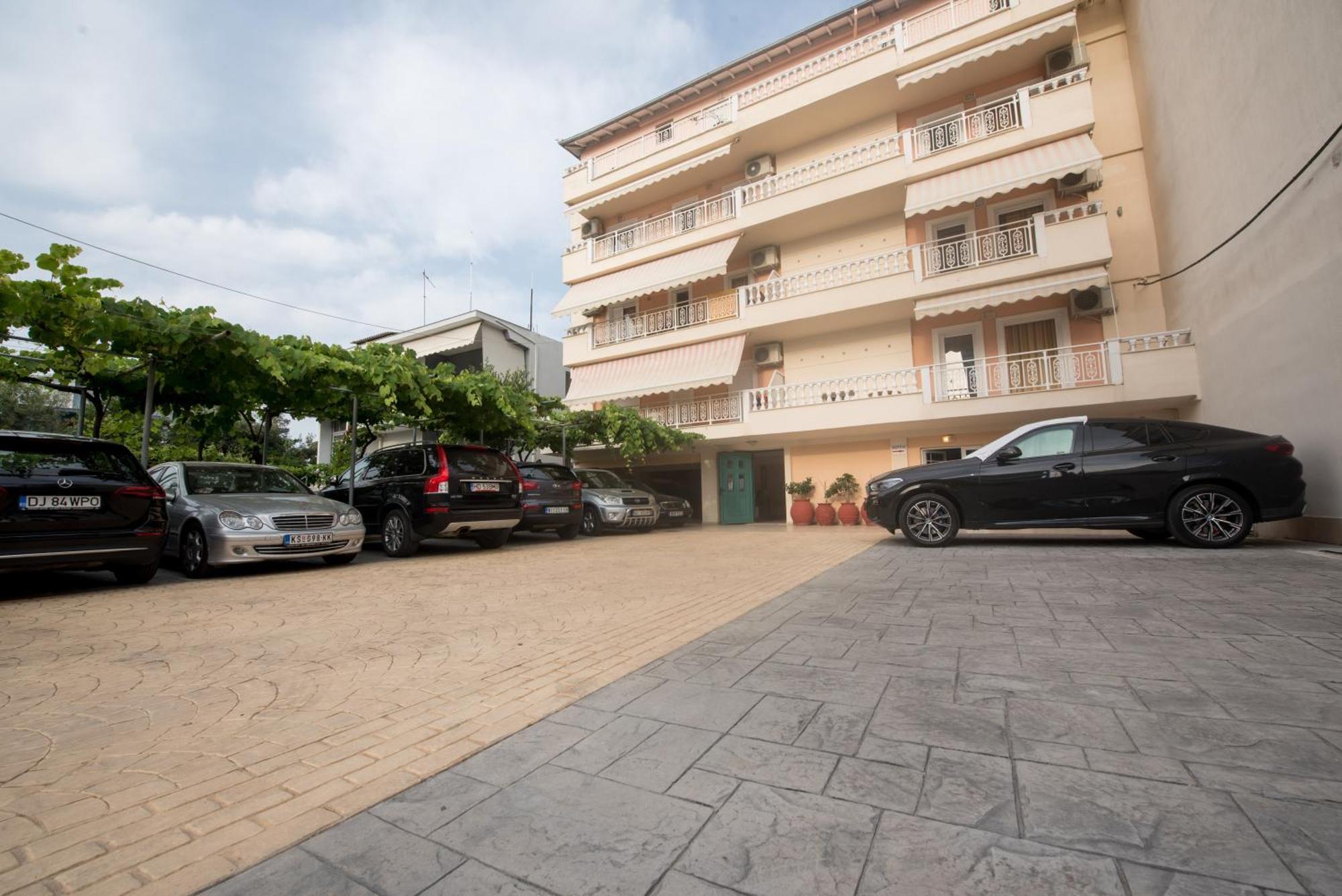 Aparthotel Aris Paralía Exterior foto